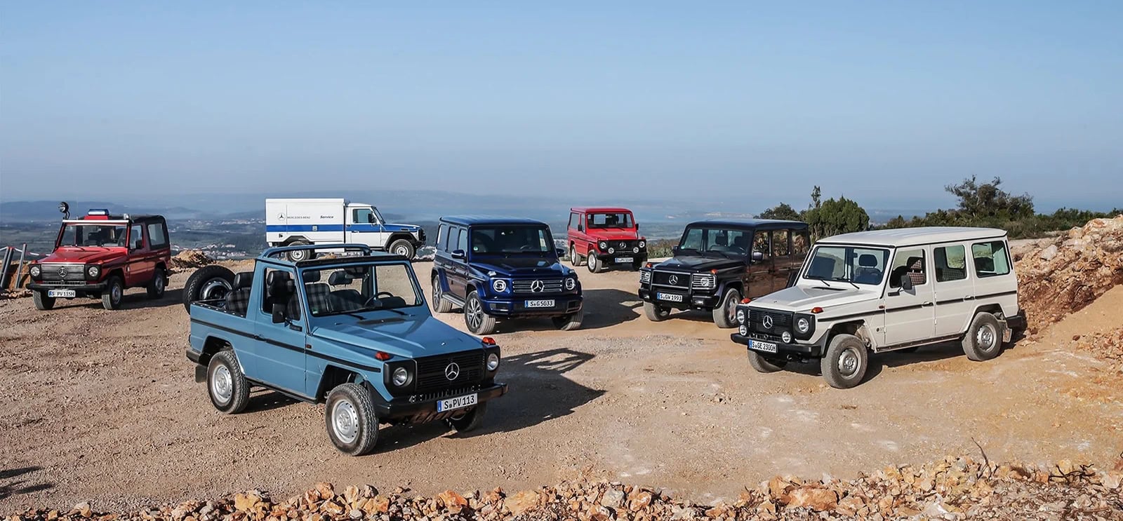 The Evolution of the Mercedes G Wagon