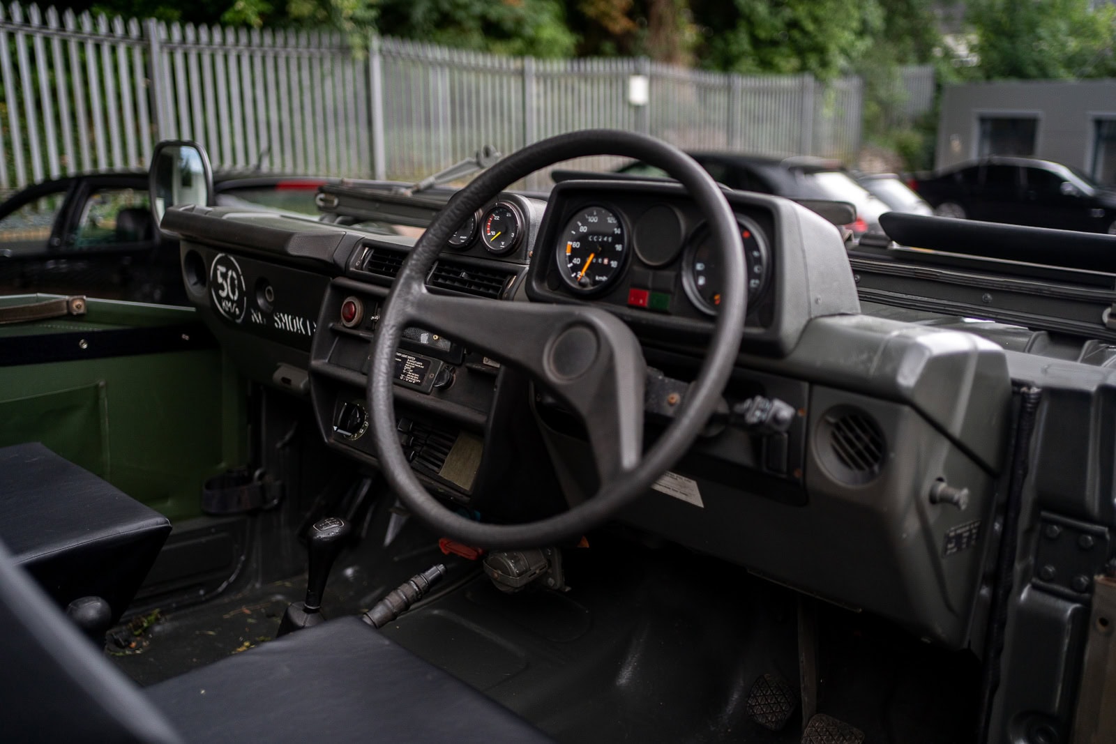 Mercedes 240GD Interior